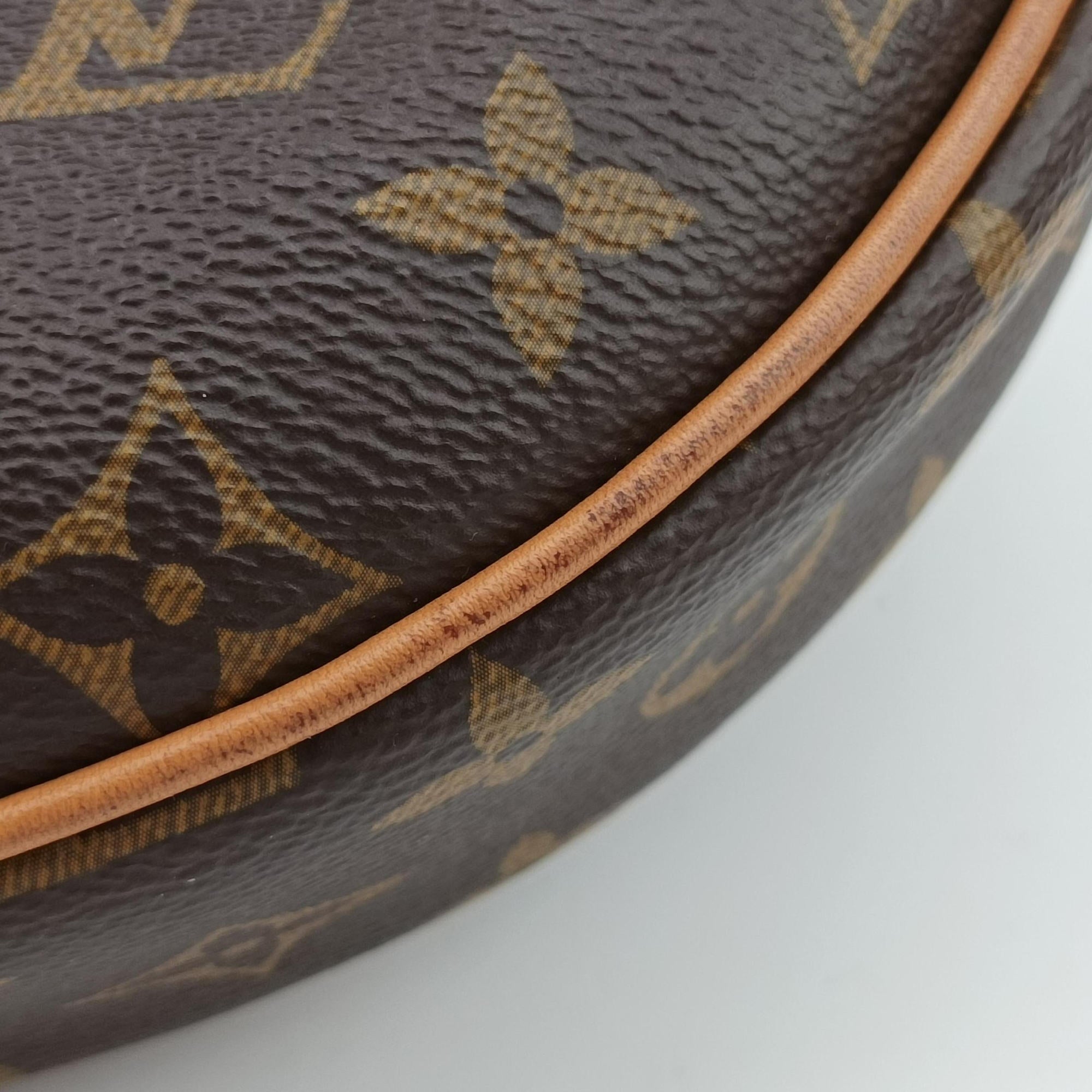 Pre-owned Louis Vuitton LOOP Brown×Beige Monogram Canvas M81098 shoulderbag | stylenewstar