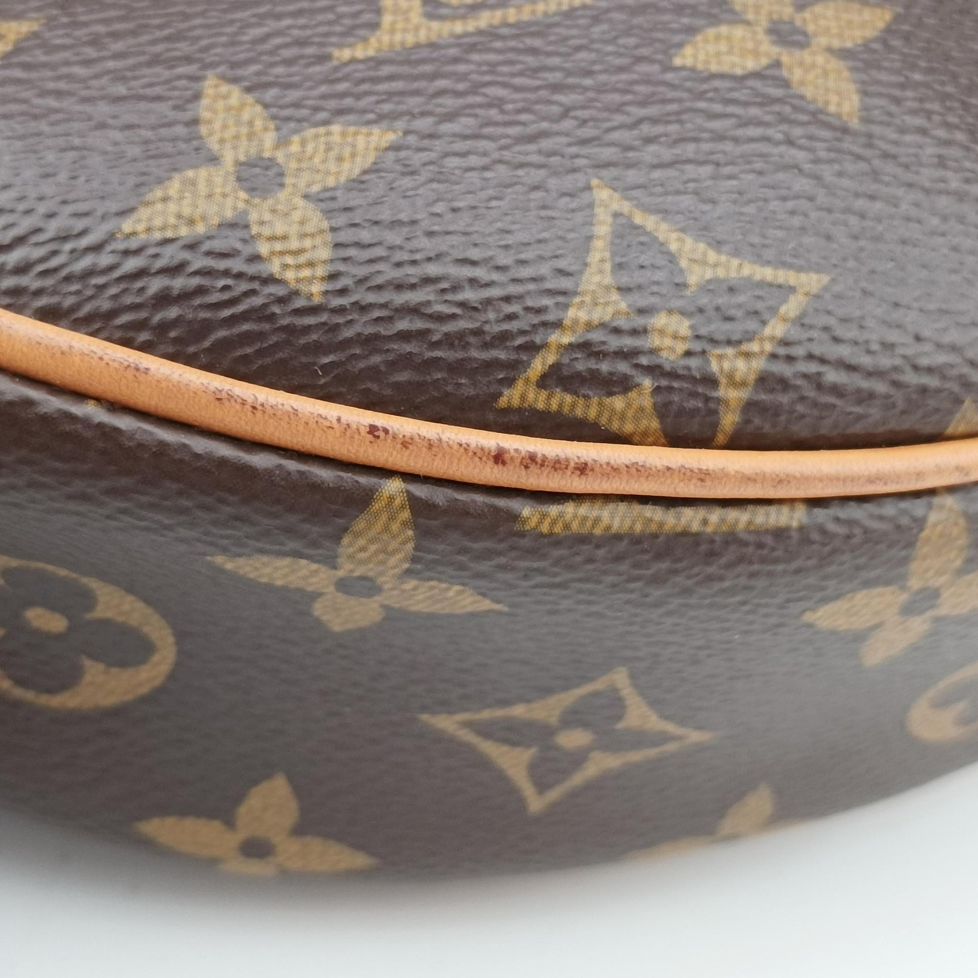 Pre-owned Louis Vuitton LOOP Brown×Beige Monogram Canvas M81098 shoulderbag | stylenewstar