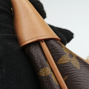 Pre-owned Louis Vuitton LOOP Brown×Beige Monogram Canvas M81098 shoulderbag | stylenewstar