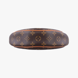 Pre-owned Louis Vuitton LOOP Brown×Beige Monogram Canvas M81098 shoulderbag | stylenewstar
