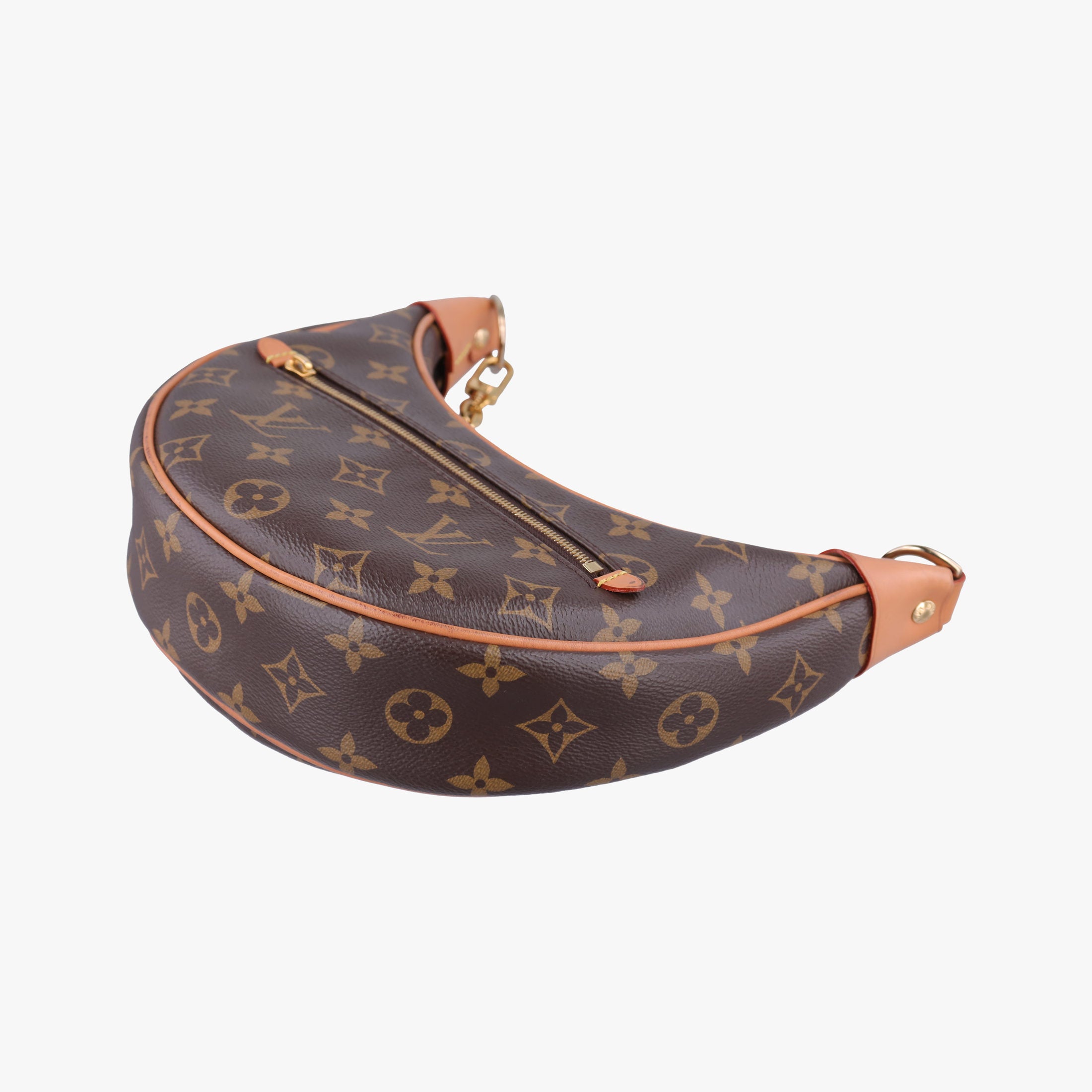 Pre-owned Louis Vuitton LOOP Brown×Beige Monogram Canvas M81098 shoulderbag | stylenewstar