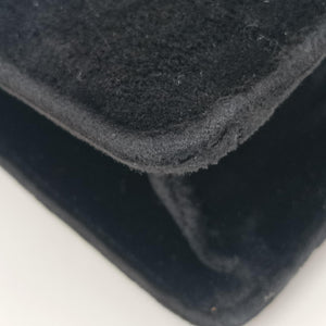 Pre-owned Gucci Square G Black velour 544242 shoulderbag | stylenewstar