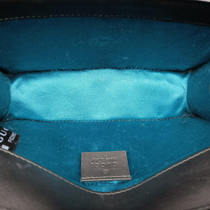 Pre-owned Gucci Square G Black velour 544242 shoulderbag | stylenewstar