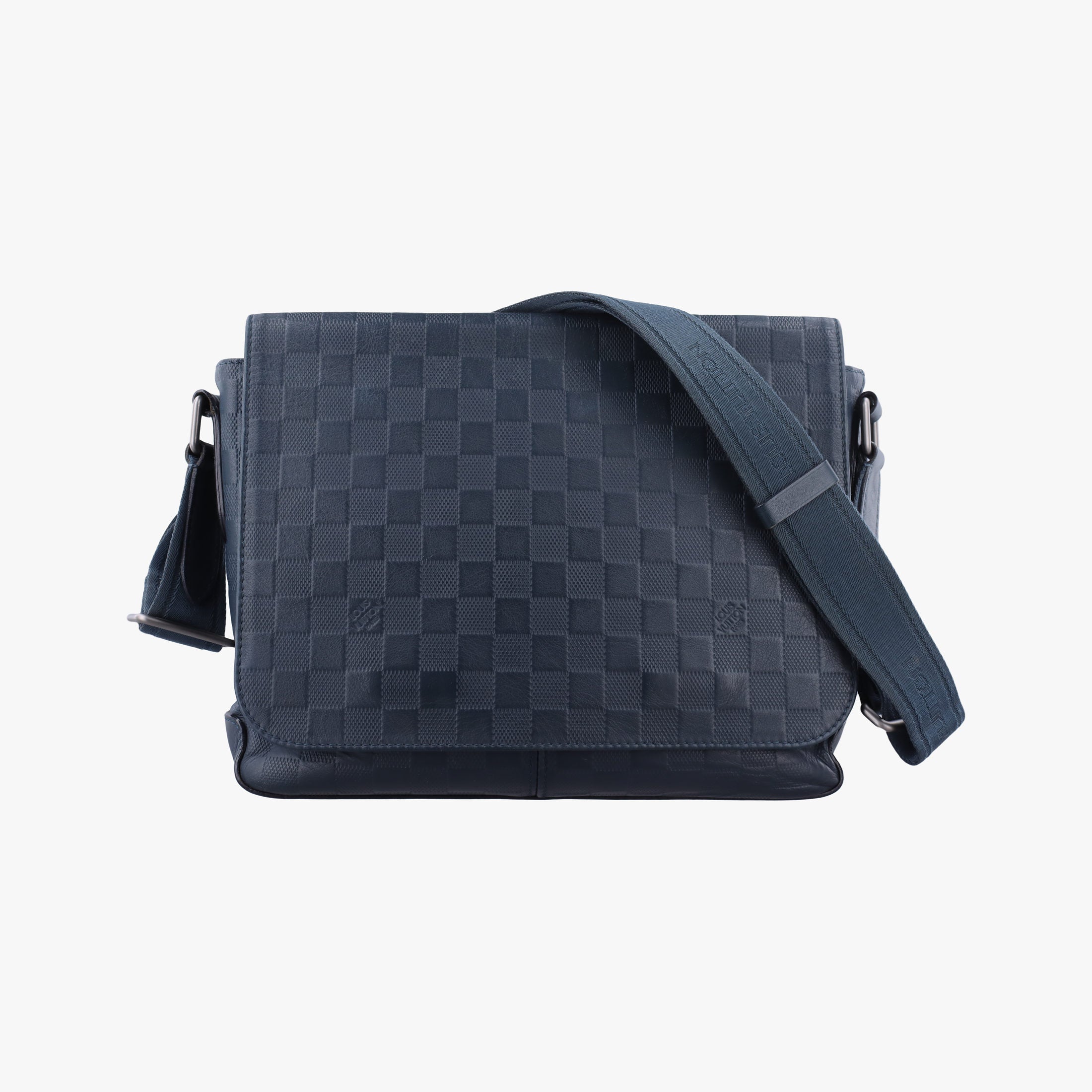 Pre-owned Louis Vuitton District PM Cosmos Damier Infini embossed cowhide leather N41034 shoulderbag | stylenewstar