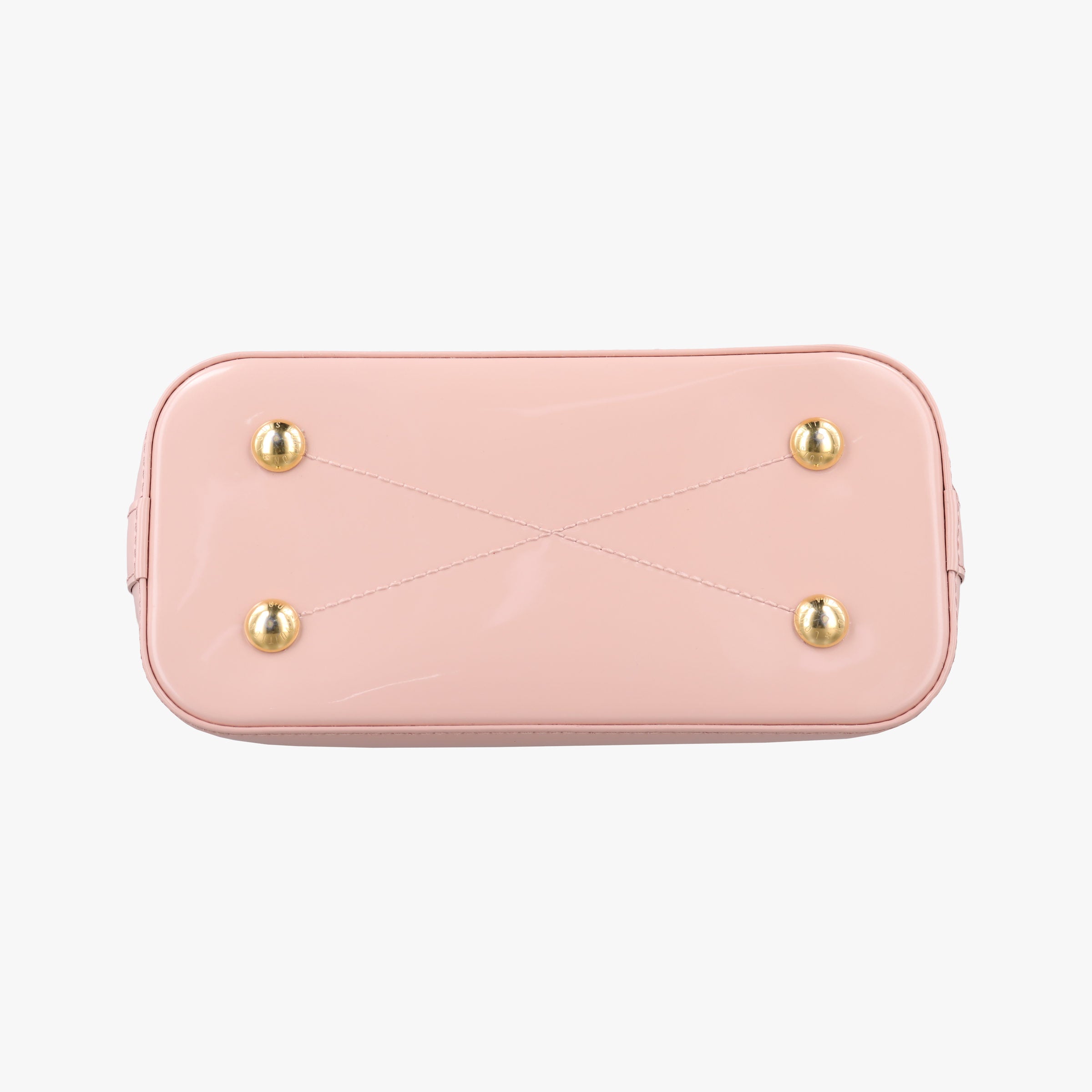 Secondhand Louis Vuitton Alma BB ROSE BALLERIN Vernis M51949 shoulderbag | stylenewstar
