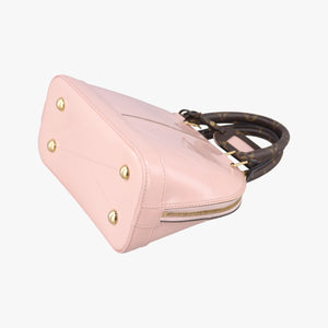 Secondhand Louis Vuitton Alma BB ROSE BALLERIN Vernis M51949 shoulderbag | stylenewstar