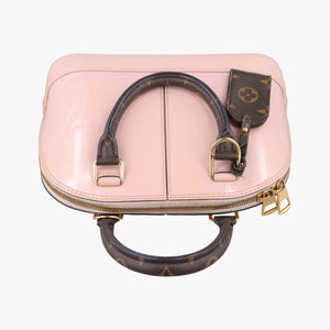Secondhand Louis Vuitton Alma BB ROSE BALLERIN Vernis M51949 shoulderbag | stylenewstar
