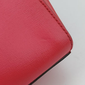 Pre-owned Fendi Petite 2 JOURS Pink Leather 8BH253 shoulderbag | stylenewstar