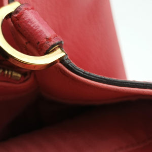 Pre-owned Fendi Petite 2 JOURS Pink Leather 8BH253 shoulderbag | stylenewstar