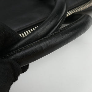Pre-owned Prada business bag briefcase Black SAFFIANO Leather 2VE363 handbag | stylenewstar