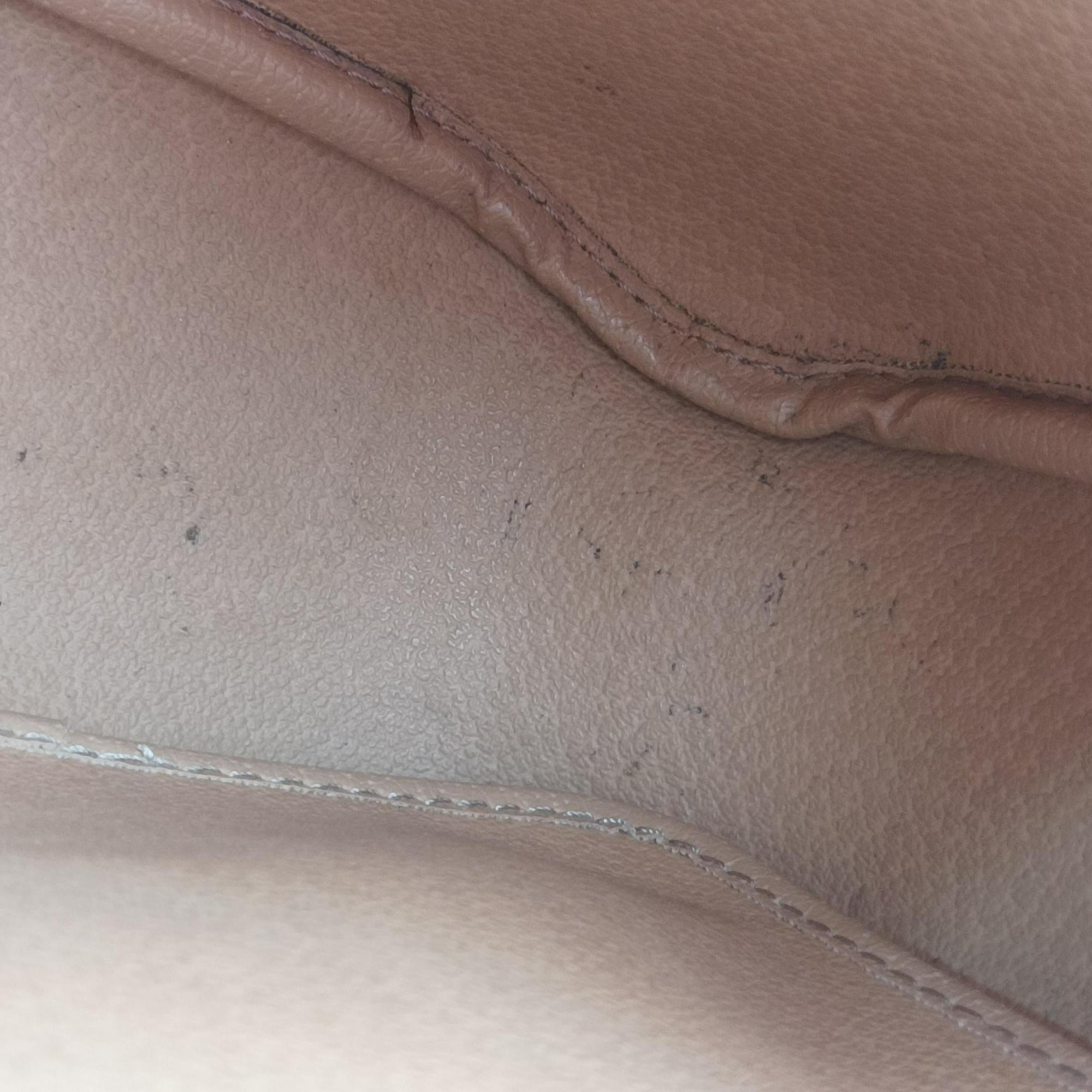 Pre-owned Christian Dior Malice CD Signature Collection Bordeaux Leather  shoulderbag | stylenewstar