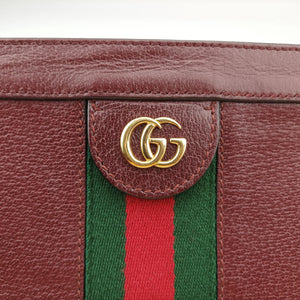 Vintage Gucci Ophidia Burgundy Leather 503877 shoulderbag | stylenewstar