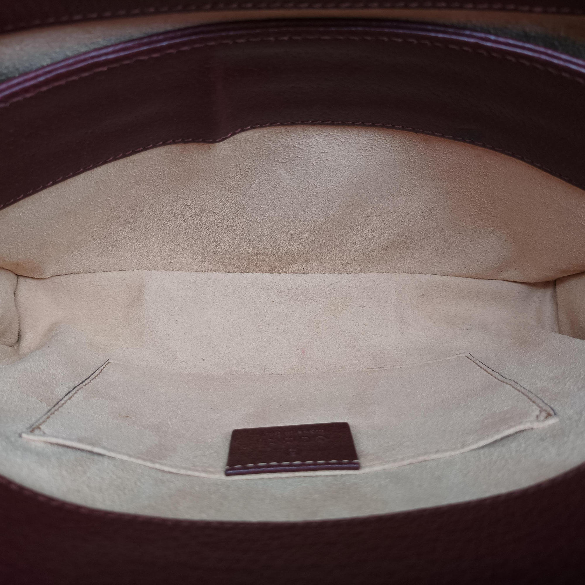 Vintage Gucci Ophidia Burgundy Leather 503877 shoulderbag | stylenewstar