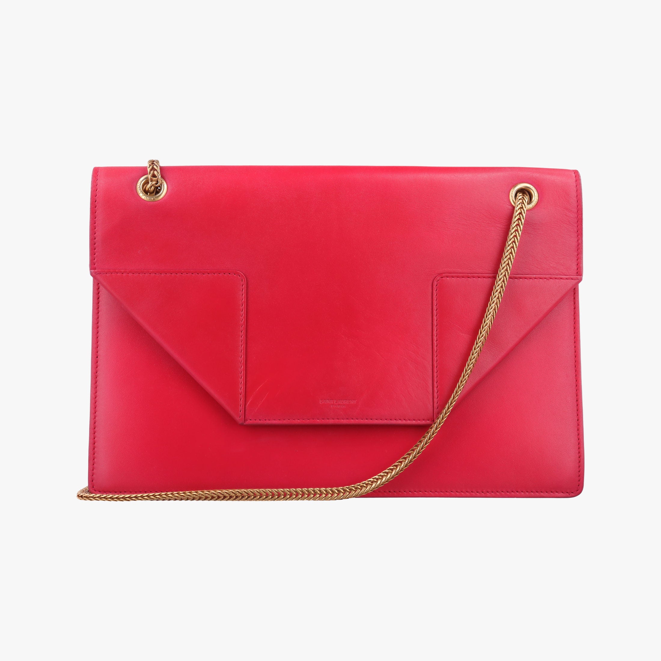 Pre-owned Yves Saint Laurent BETTY Pink Leather 314515 shoulderbag | stylenewstar