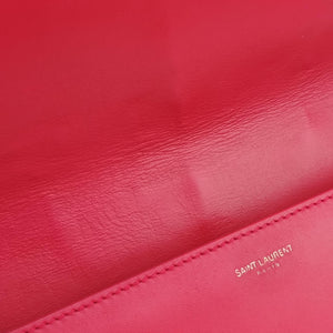 Pre-owned Yves Saint Laurent BETTY Pink Leather 314515 shoulderbag | stylenewstar