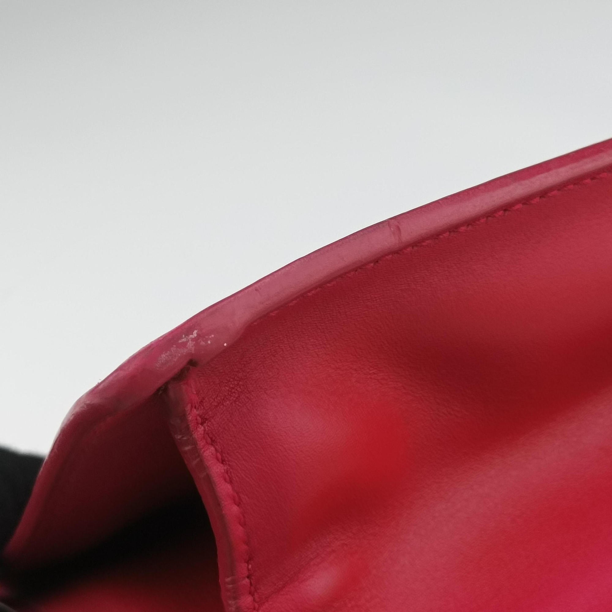 Pre-owned Yves Saint Laurent BETTY Pink Leather 314515 shoulderbag | stylenewstar