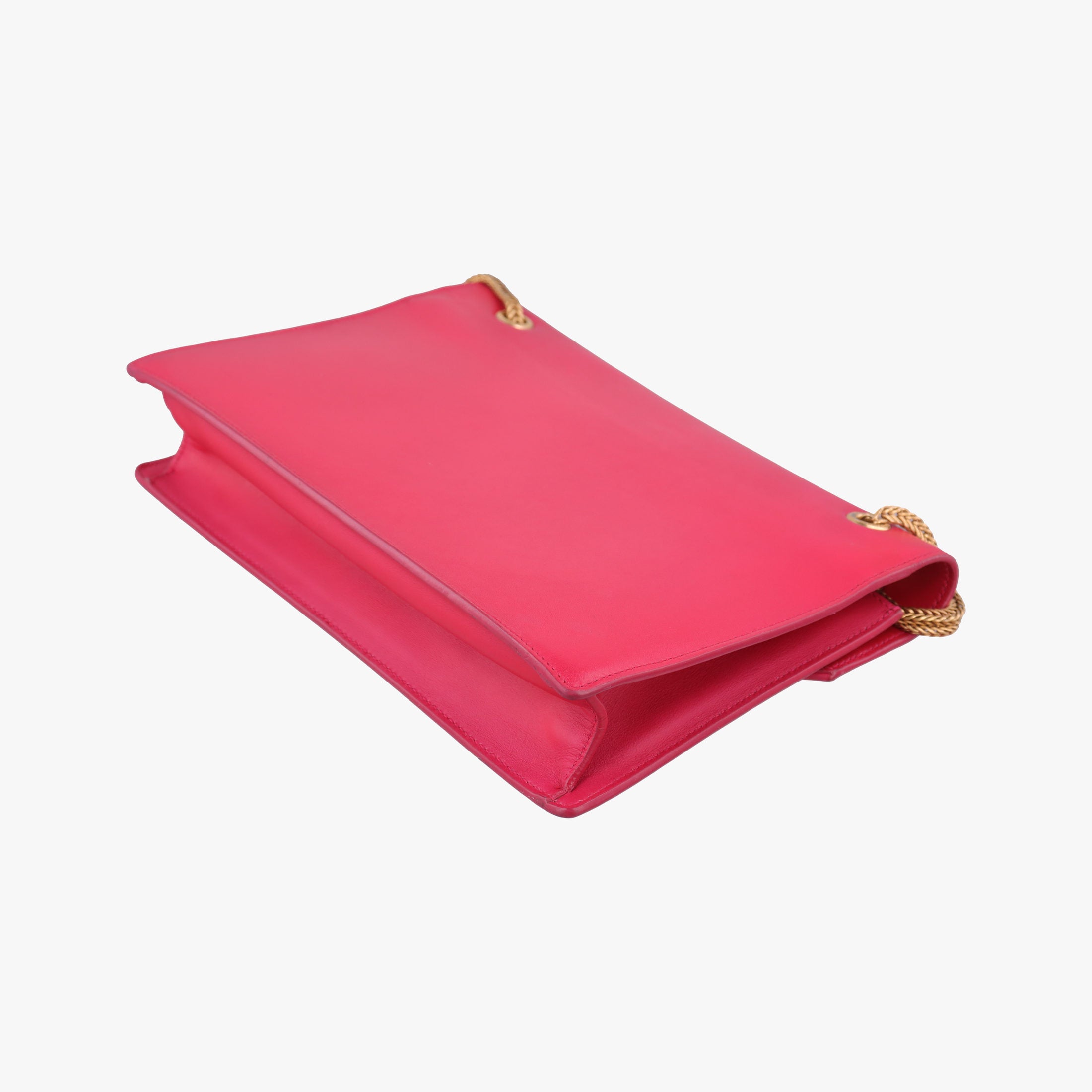Pre-owned Yves Saint Laurent BETTY Pink Leather 314515 shoulderbag | stylenewstar