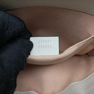 Pre-owned Gucci Ophidia White×Black×red Leather 503877 shoulderbag | stylenewstar