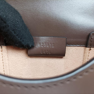 Pre-owned Gucci Horsebit 1955 Brown leather 625615 shoulderbag | stylenewstar