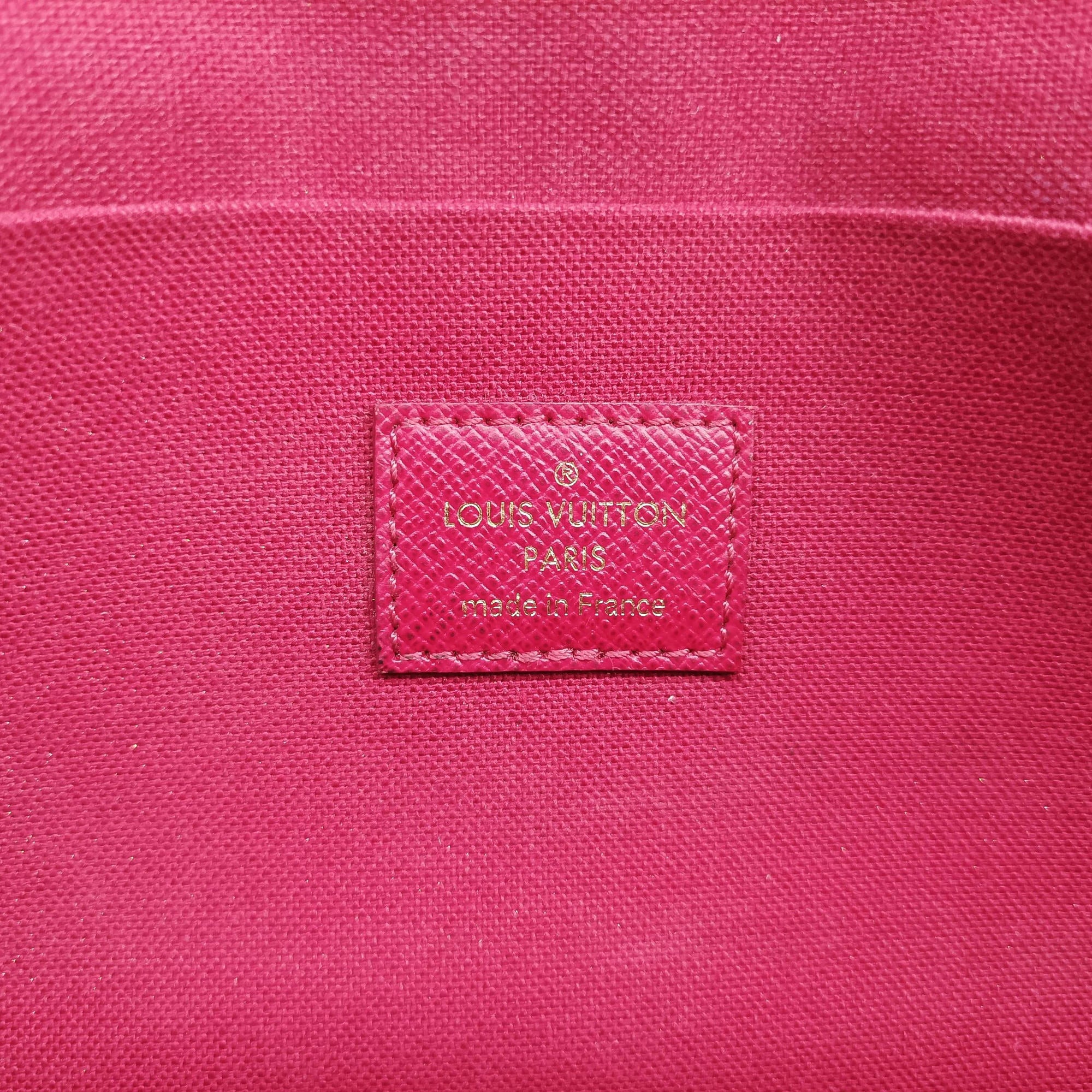 Secondhand Louis Vuitton Pochette FeLICIE Brown Monogram Canvas M61276 shoulderbag | stylenewstar