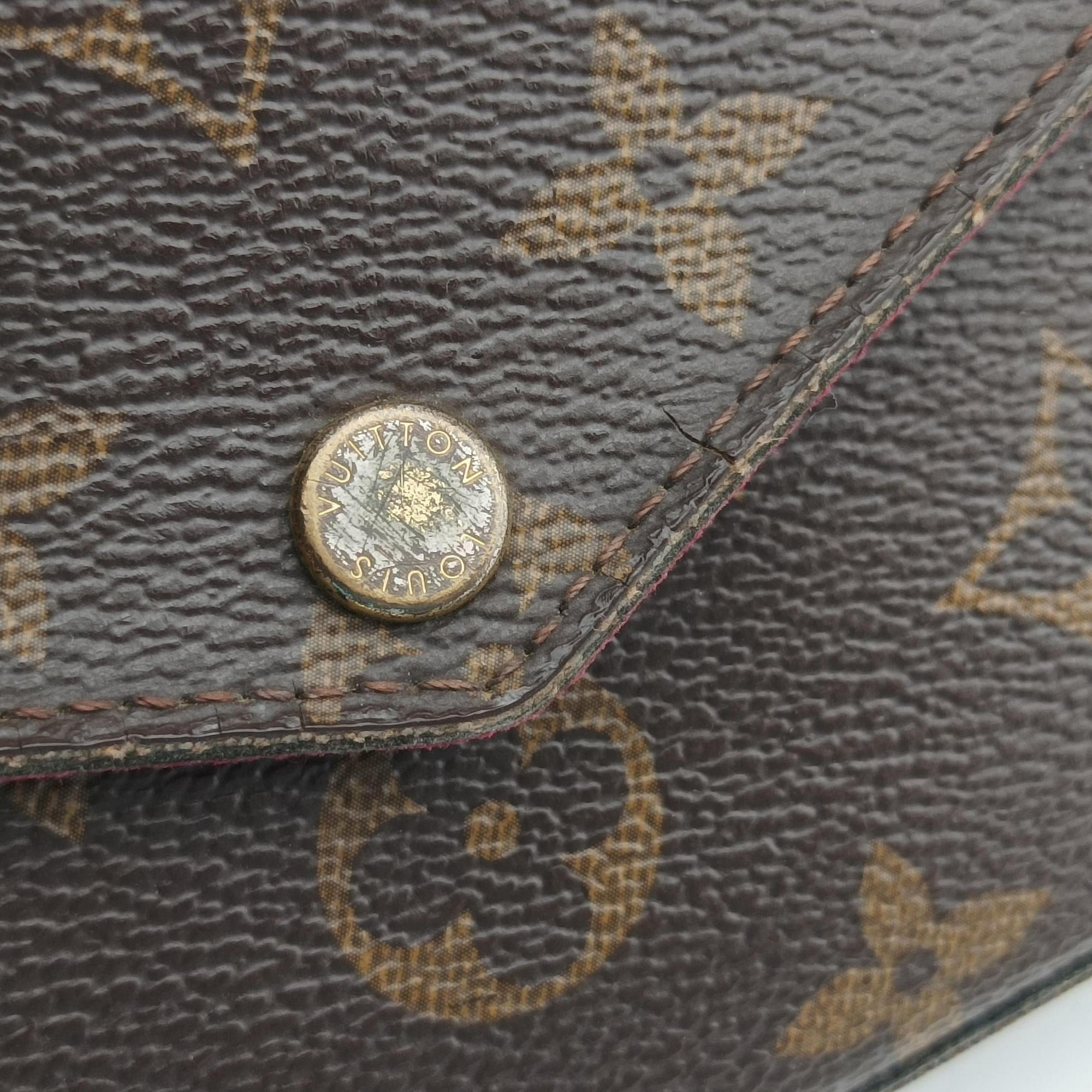 Secondhand Louis Vuitton Pochette FeLICIE Brown Monogram Canvas M61276 shoulderbag | stylenewstar