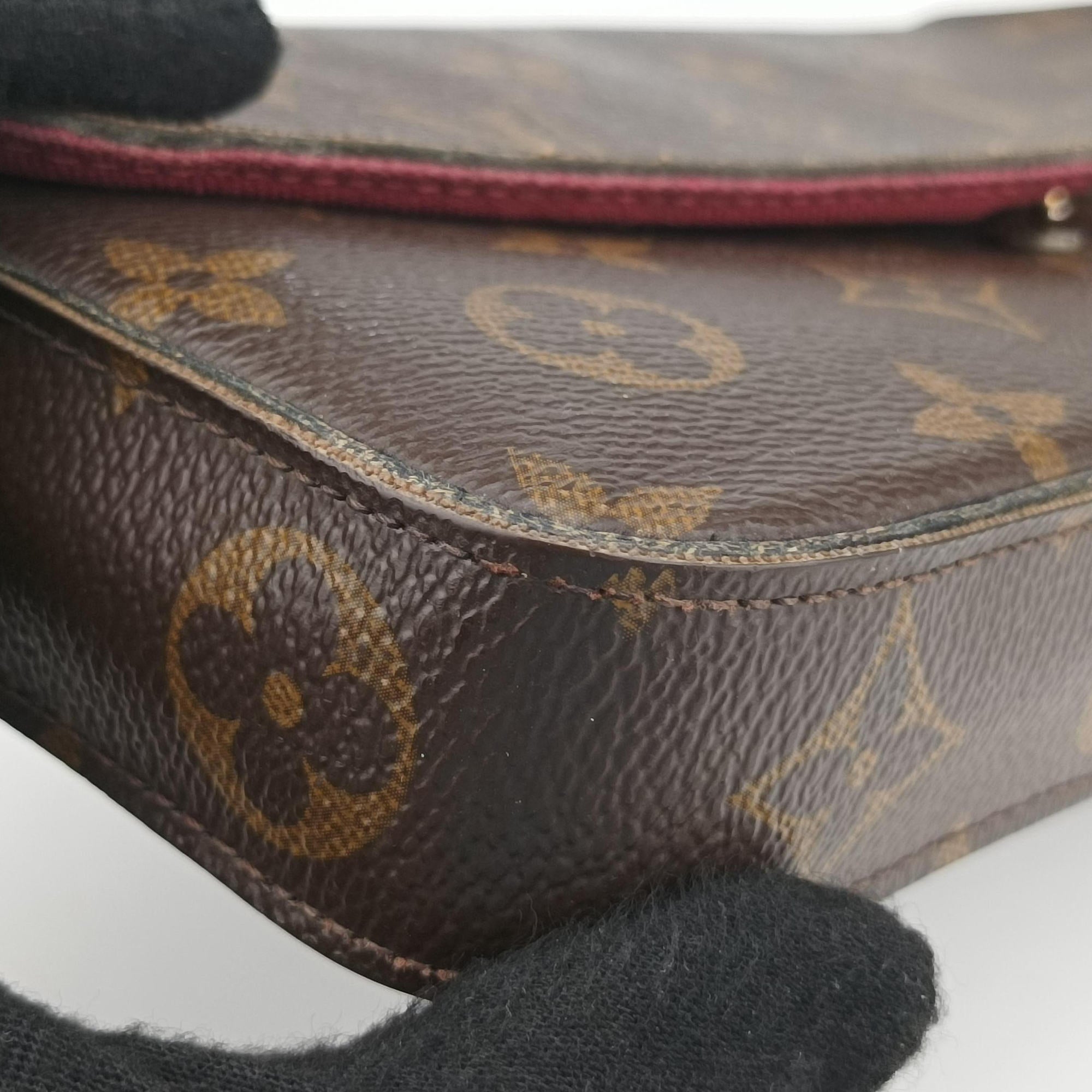 Secondhand Louis Vuitton Pochette FeLICIE Brown Monogram Canvas M61276 shoulderbag | stylenewstar