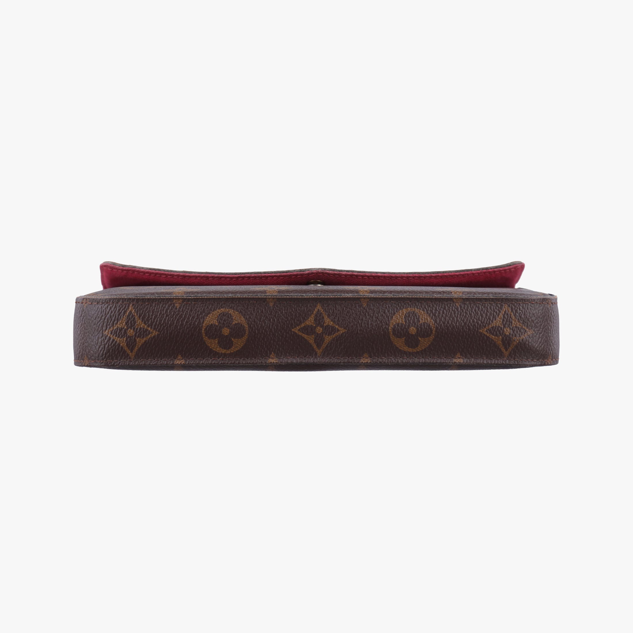 Secondhand Louis Vuitton Pochette FeLICIE Brown Monogram Canvas M61276 shoulderbag | stylenewstar