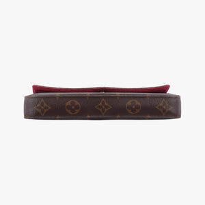 Secondhand Louis Vuitton Pochette FeLICIE Brown Monogram Canvas M61276 shoulderbag | stylenewstar