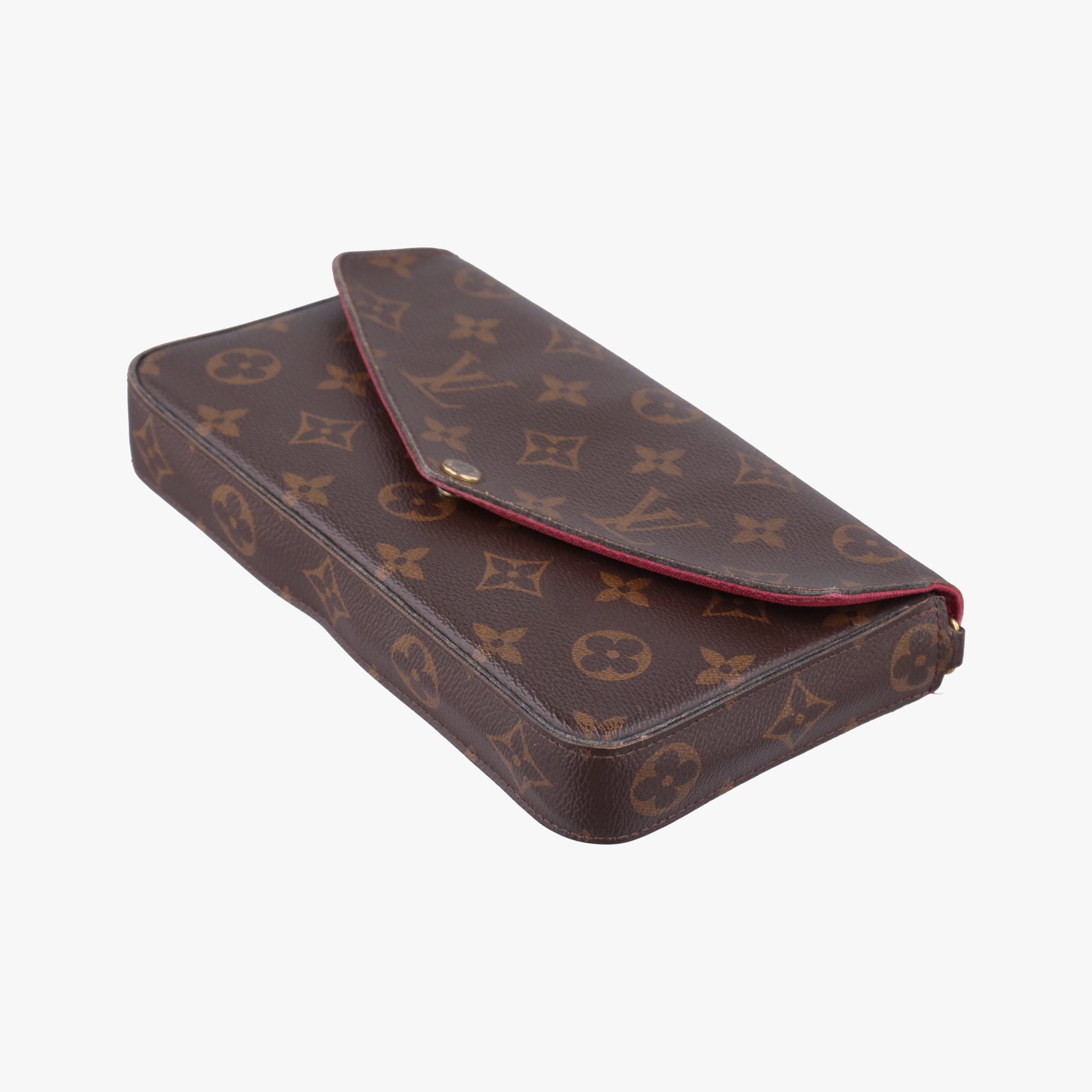 Secondhand Louis Vuitton Pochette FeLICIE Brown Monogram Canvas M61276 shoulderbag | stylenewstar