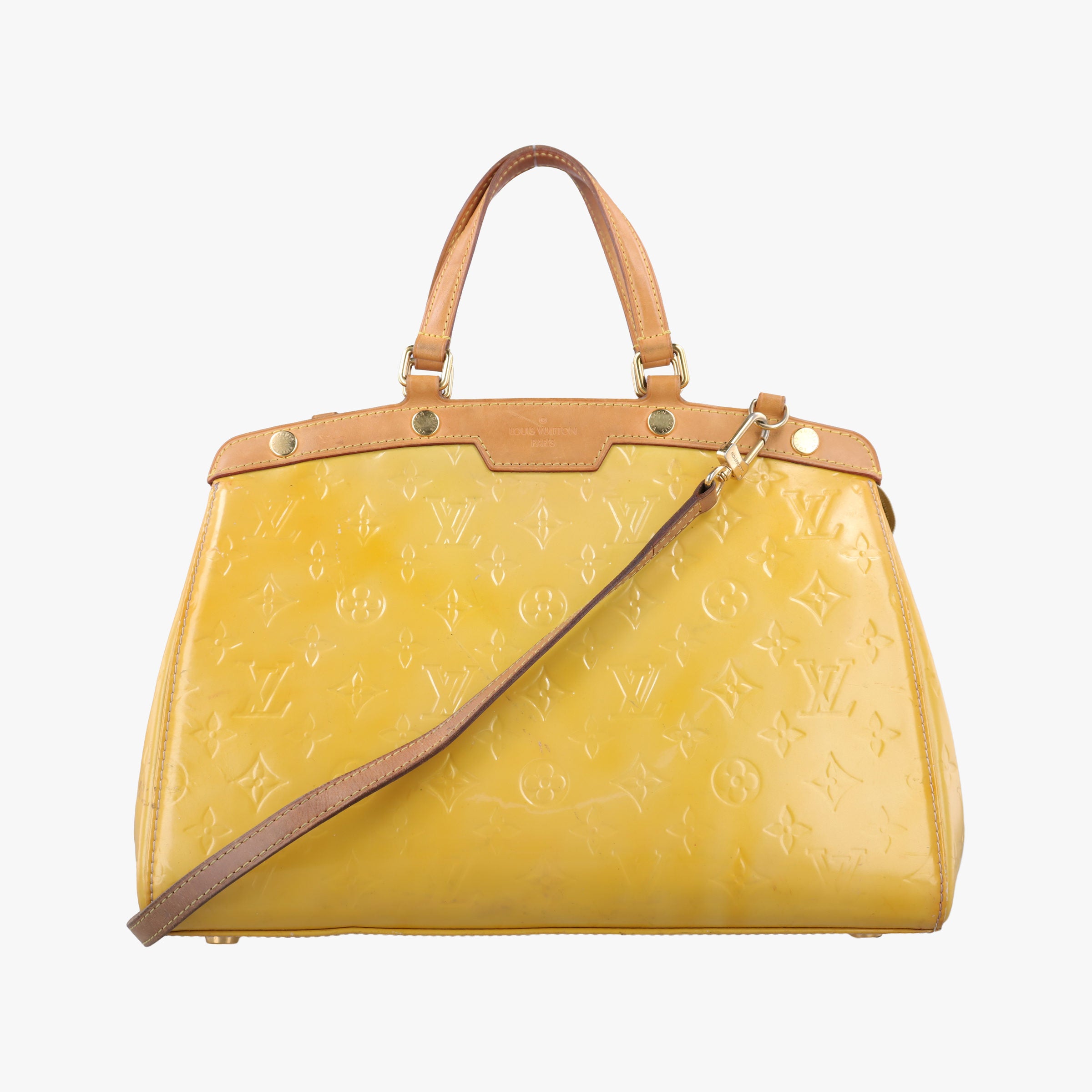 Pre-owned Louis Vuitton Brea MM Dunne Vernis M90180 shoulderbag | stylenewstar