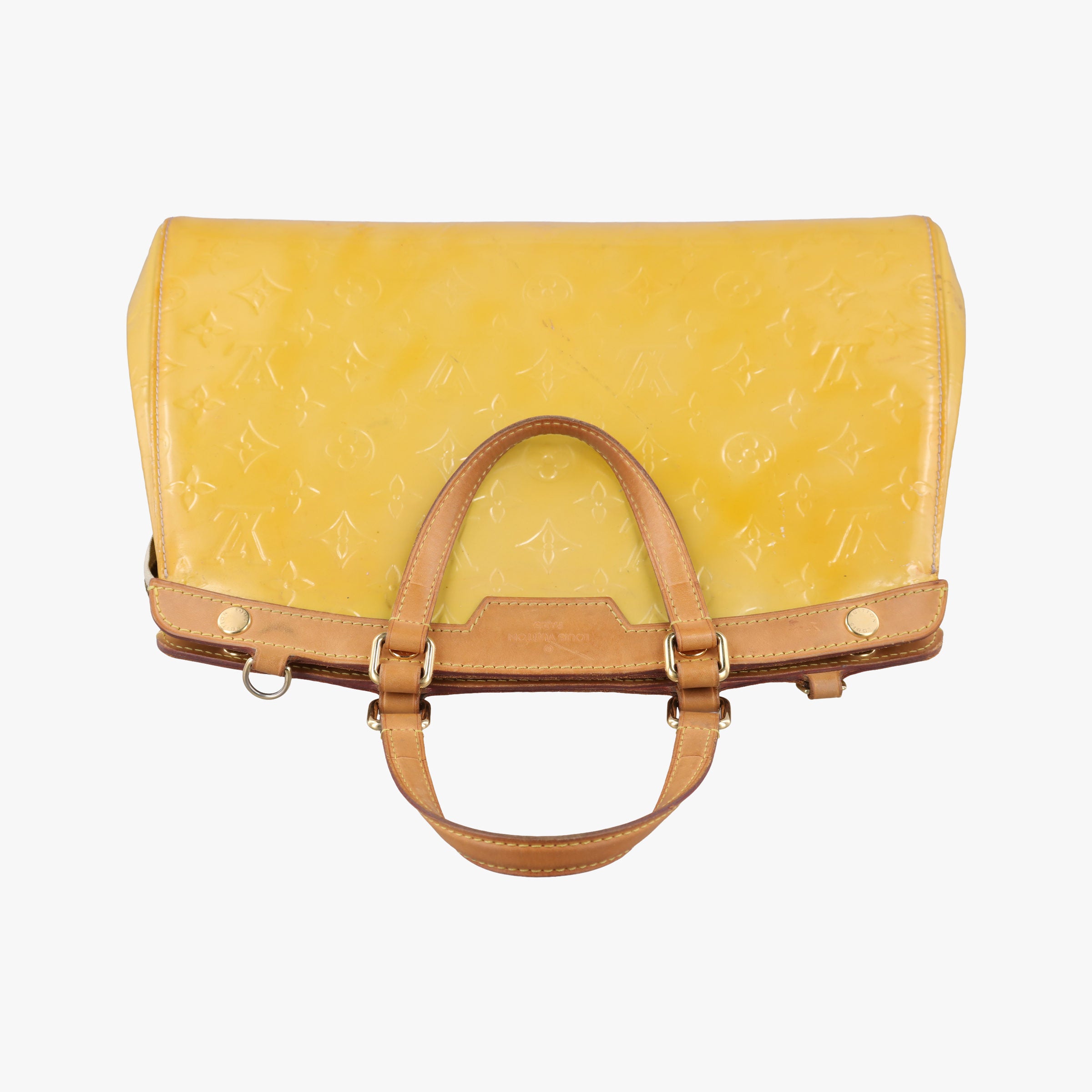Pre-owned Louis Vuitton Brea MM Dunne Vernis M90180 shoulderbag | stylenewstar