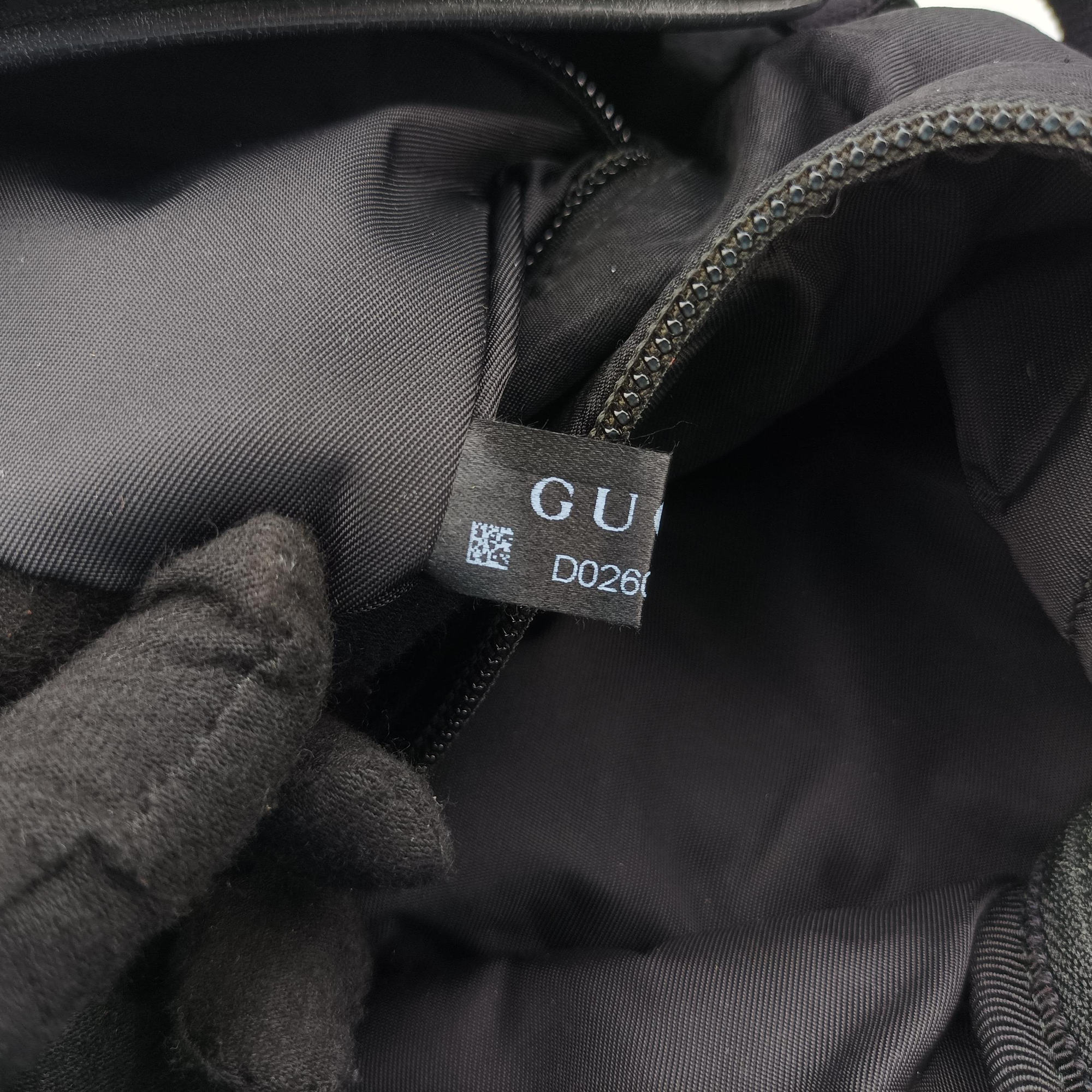 Pre-owned Gucci 80s Patch Black Nylon 536842 bum bag/waist bag | stylenewstar