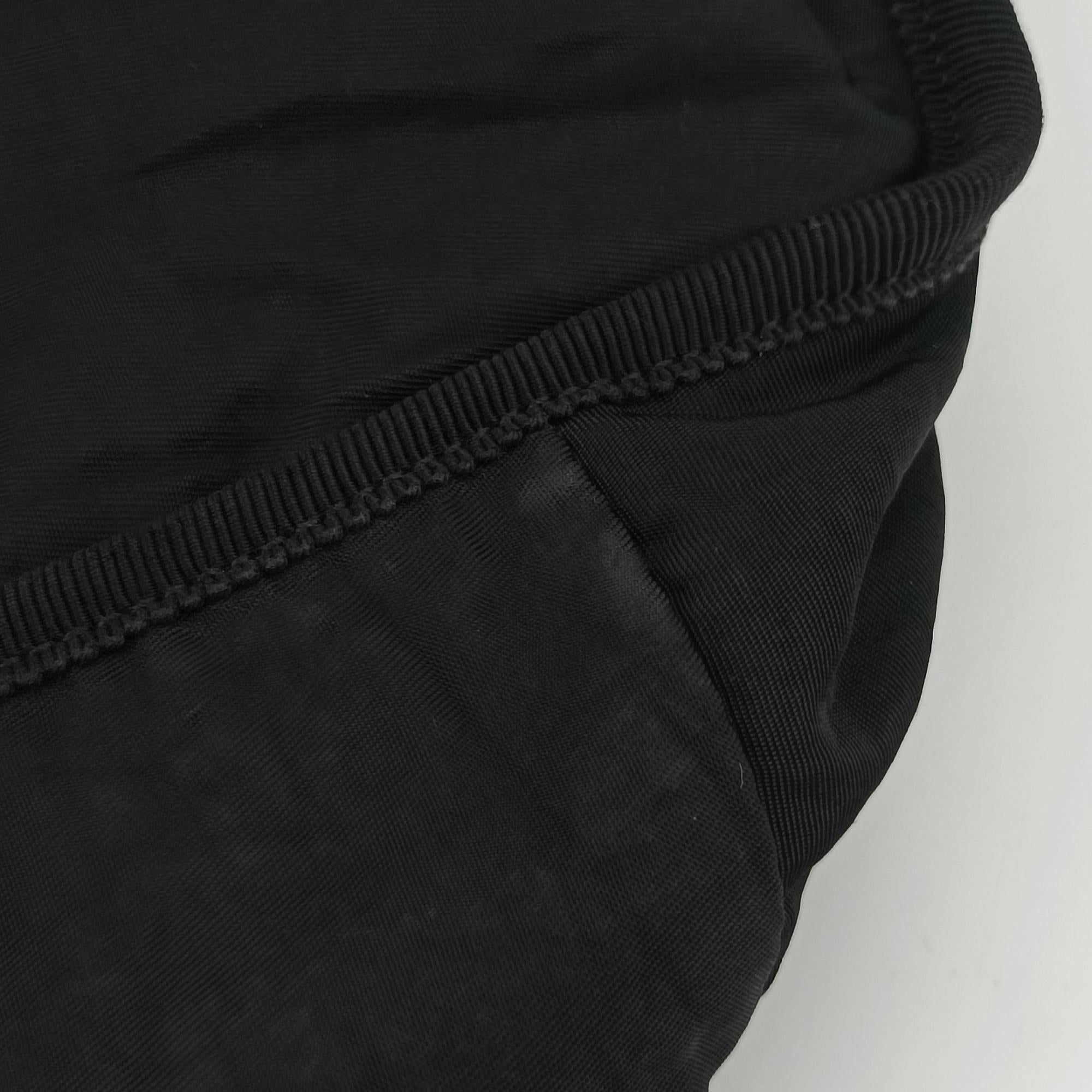 Pre-owned Gucci 80s Patch Black Nylon 536842 bum bag/waist bag | stylenewstar