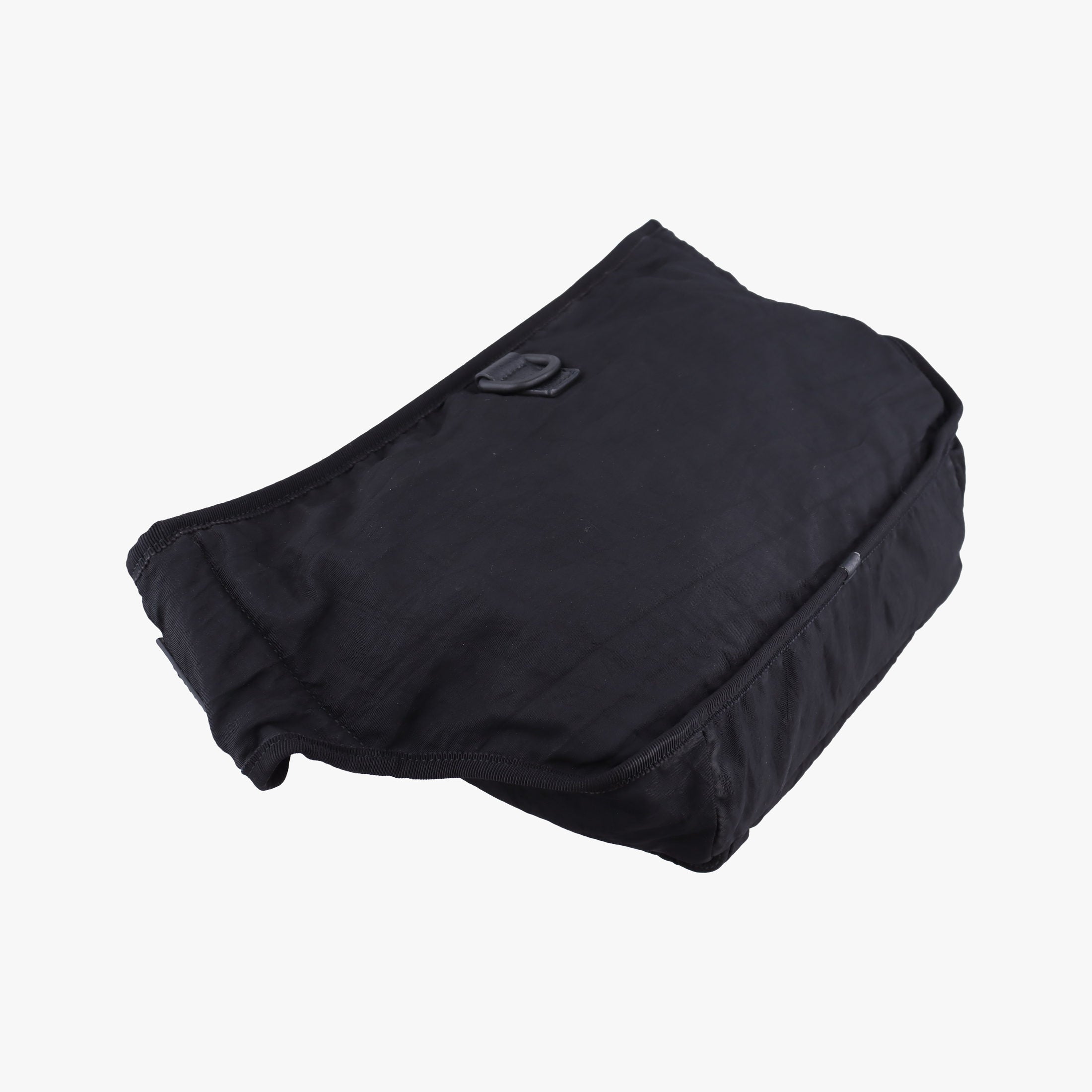 Pre-owned Gucci 80s Patch Black Nylon 536842 bum bag/waist bag | stylenewstar