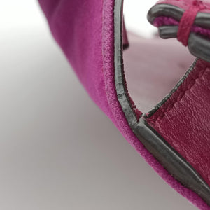 Pre-owned Gucci Dionysus Purple velour×Leather 476432 shoulderbag | stylenewstar