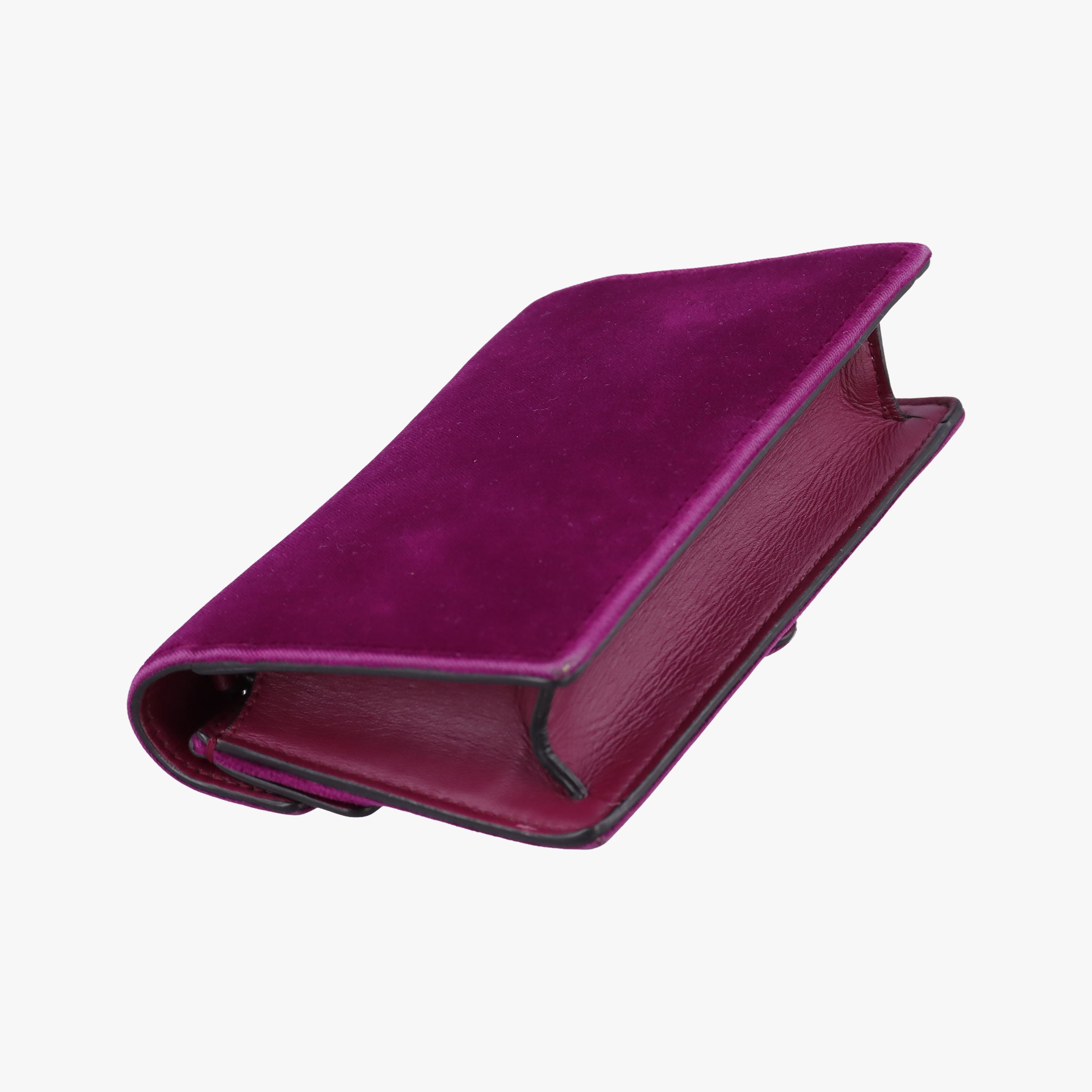 Pre-owned Gucci Dionysus Purple velour×Leather 476432 shoulderbag | stylenewstar