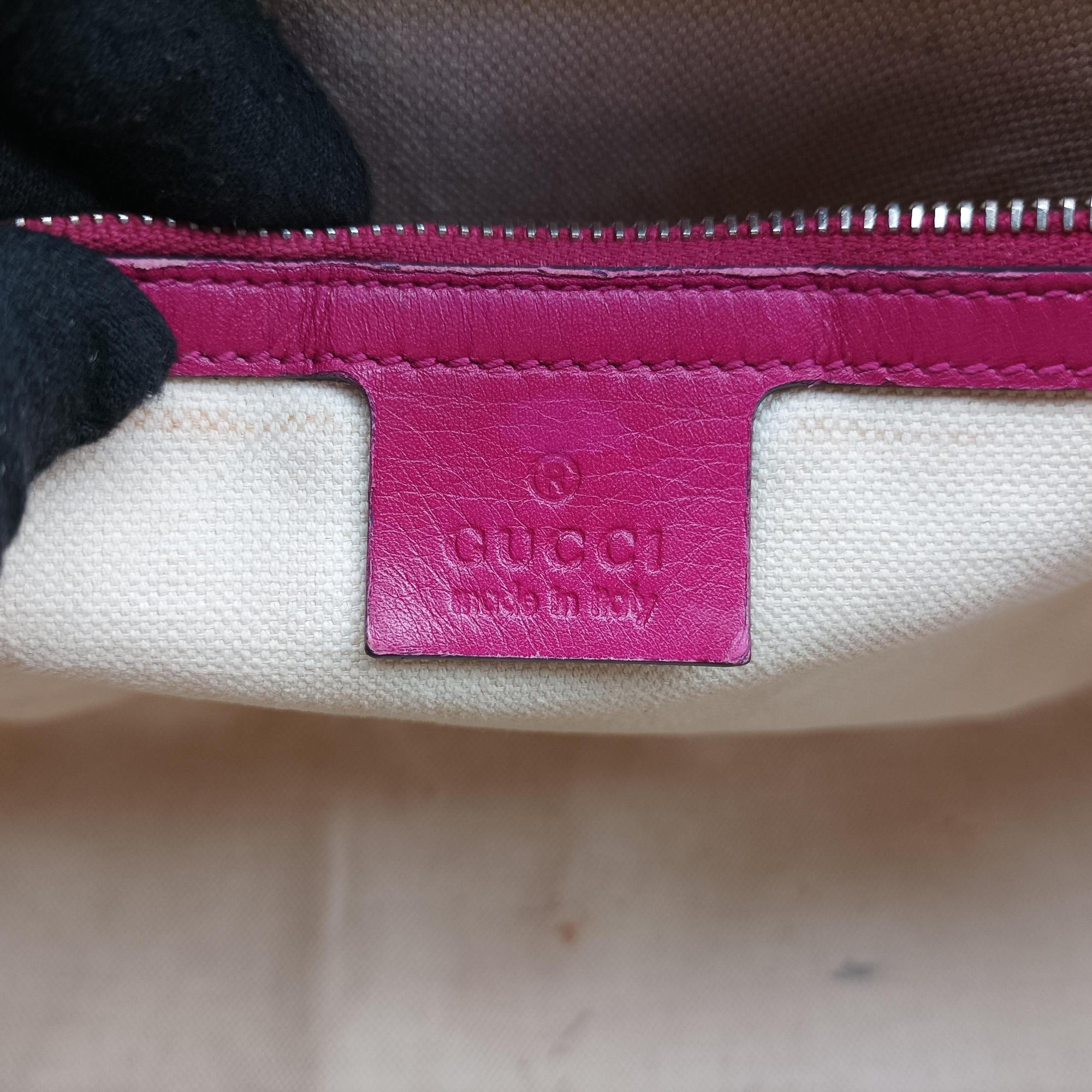 Pre-owned Gucci Microguccissima Red Patent Leather 309617 shoulderbag | stylenewstar