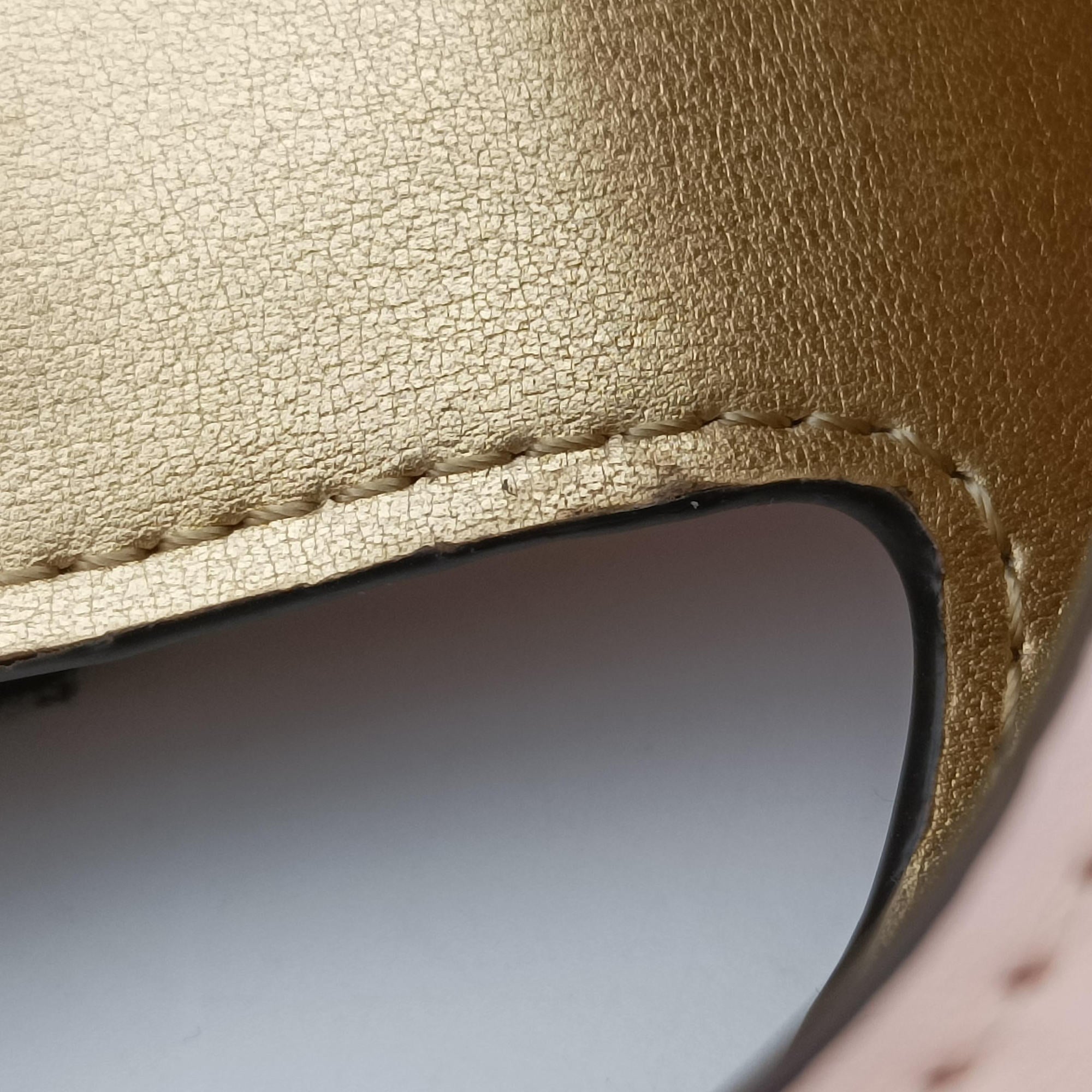 Pre-owned Fendi Cookie Mini Pink Leather 8BS065 shoulderbag | stylenewstar