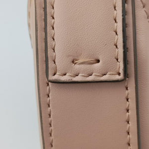 Pre-owned Fendi Cookie Mini Pink Leather 8BS065 shoulderbag | stylenewstar