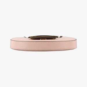 Pre-owned Fendi Cookie Mini Pink Leather 8BS065 shoulderbag | stylenewstar