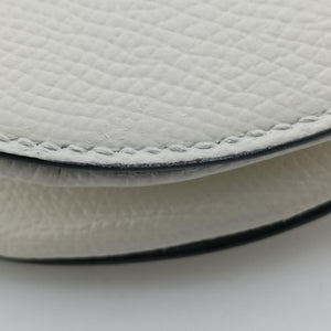 Pre-owned Christian Dior Saddle White Leather  shoulderbag | stylenewstar
