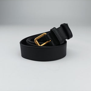 Secondhand Gucci GG Marmont Black Leather 476434 bum bag/waist bag | stylenewstar