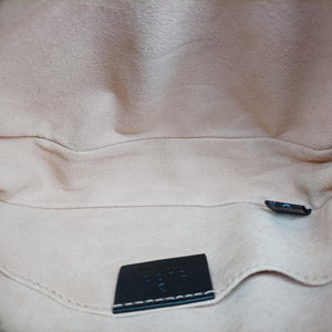 Secondhand Gucci GG Marmont Black Leather 476434 bum bag/waist bag | stylenewstar