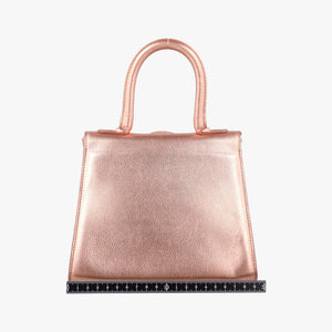 Pre-owned Delvaux Brillant Mini Pink Gold leather  shoulderbag | stylenewstar