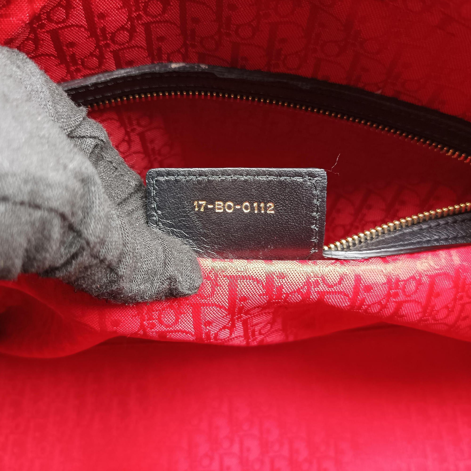 Secondhand Christian Dior Lady Dior Black lambskin  shoulderbag | stylenewstar