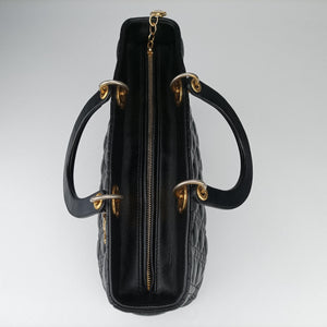 Secondhand Christian Dior Lady Dior Black lambskin  shoulderbag | stylenewstar