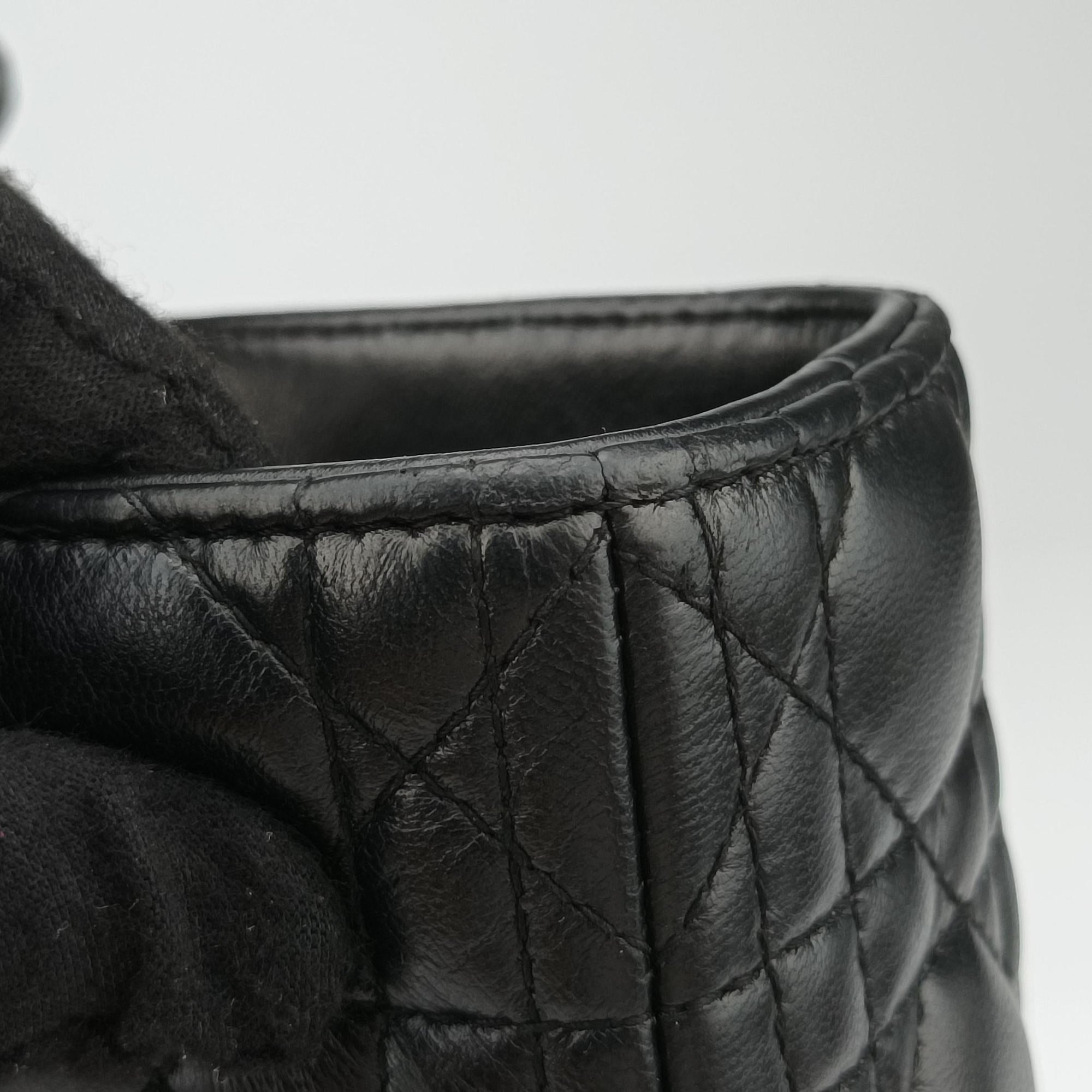 Secondhand Christian Dior Lady Dior Black lambskin  shoulderbag | stylenewstar