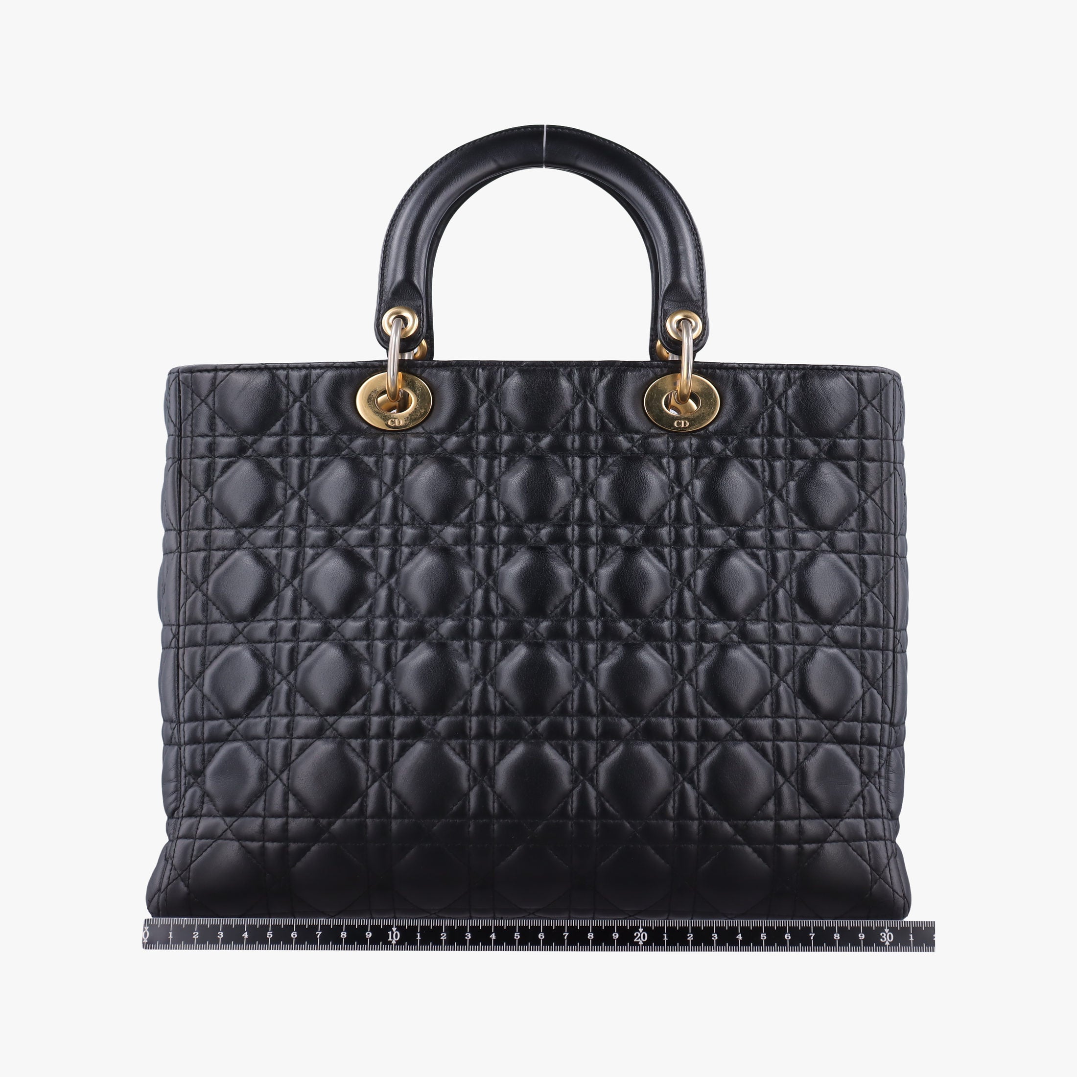 Secondhand Christian Dior Lady Dior Black lambskin  shoulderbag | stylenewstar