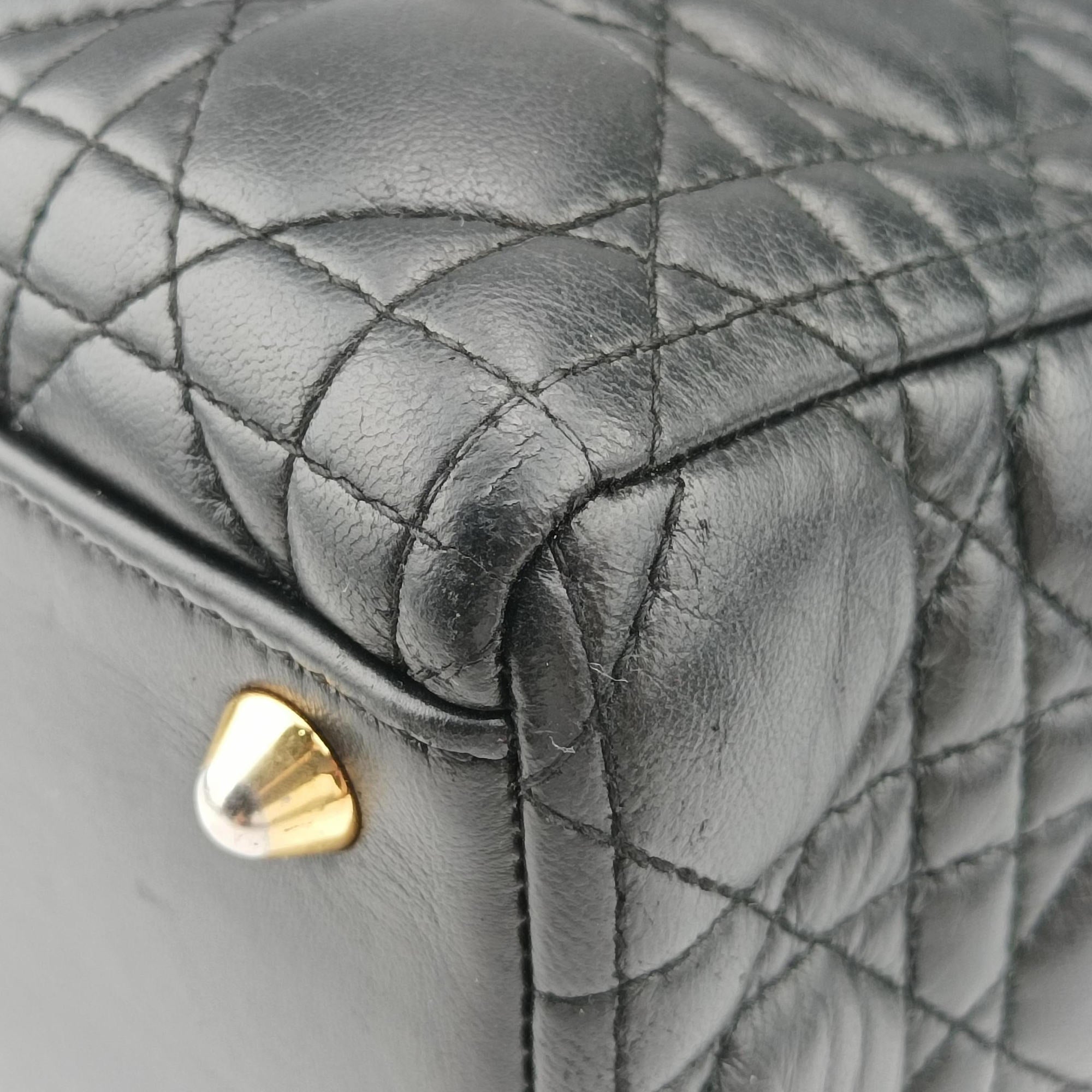 Secondhand Christian Dior Lady Dior Black lambskin  shoulderbag | stylenewstar