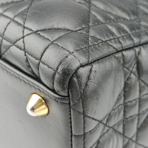 Secondhand Christian Dior Lady Dior Black lambskin  shoulderbag | stylenewstar